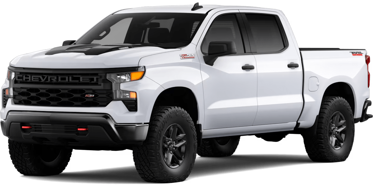 white chevy silverado 1500