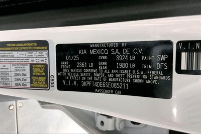 2025 Kia K4 LXS