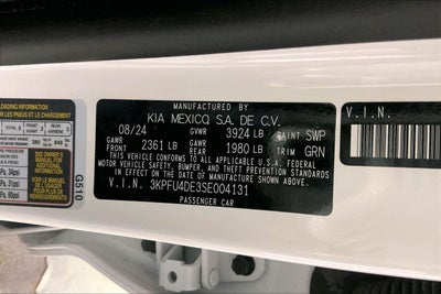 2025 Kia K4 EX