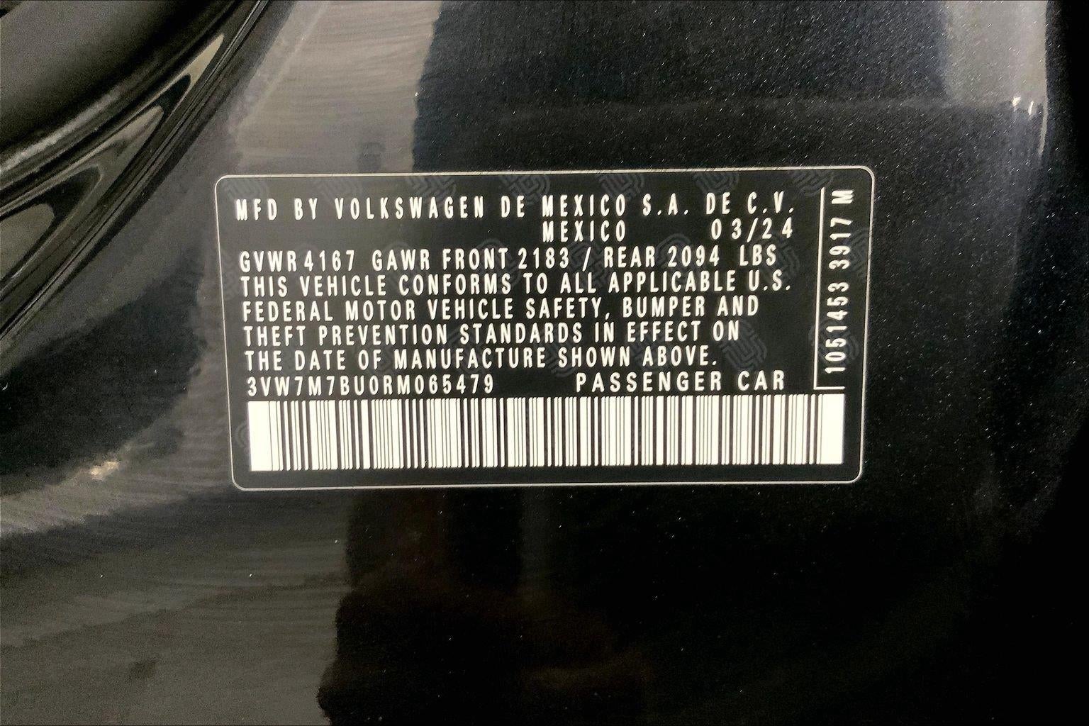 2024 Volkswagen Jetta SE