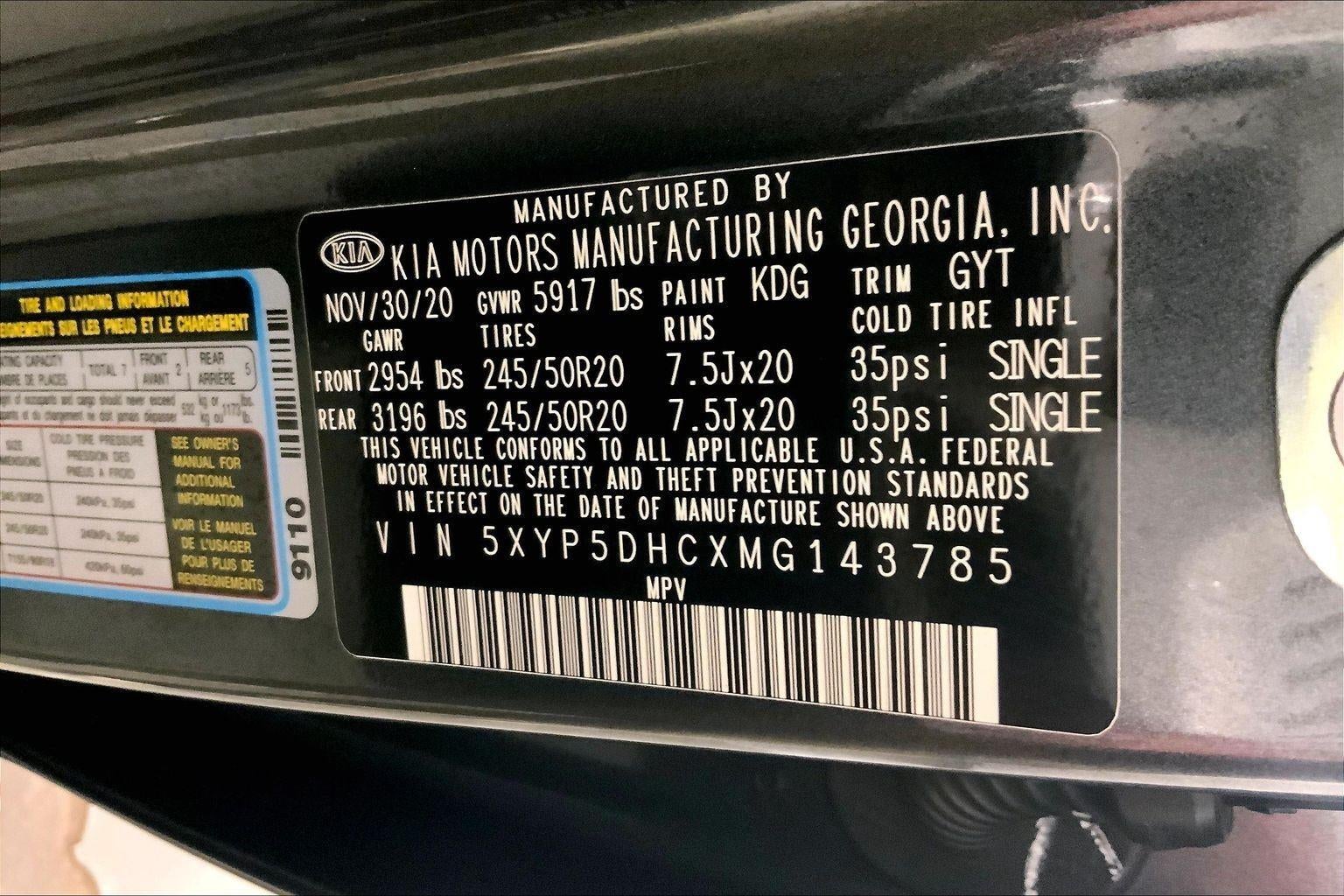 2021 Kia Telluride SX