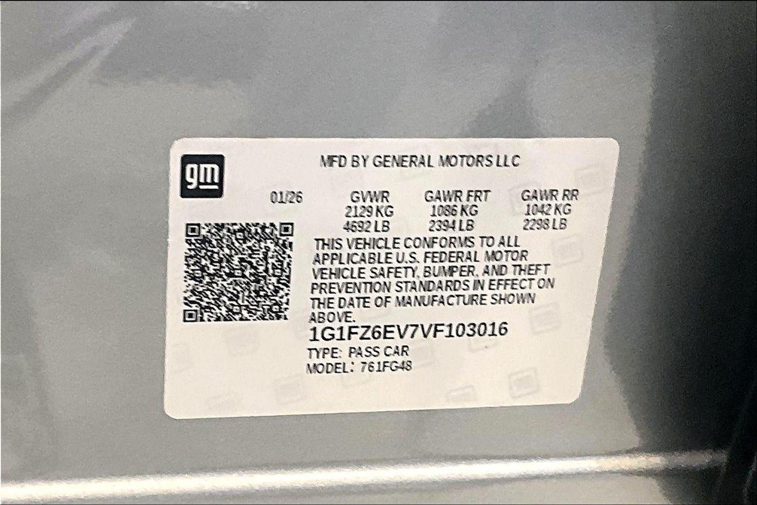 2027 Chevrolet Bolt RS