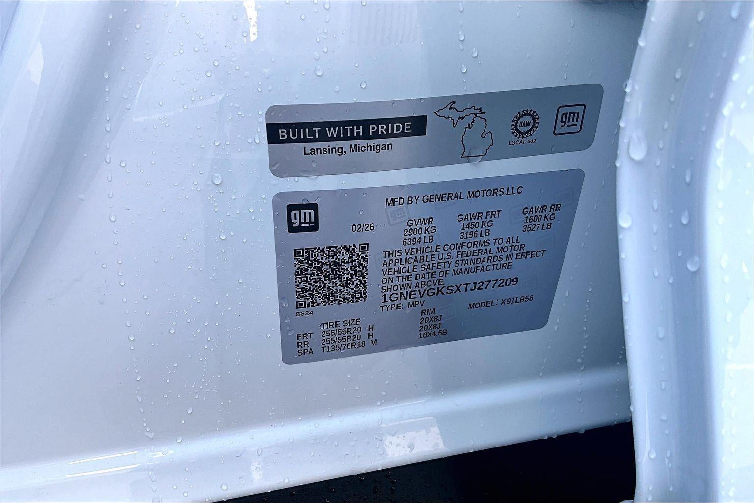 2026 Chevrolet Traverse LT