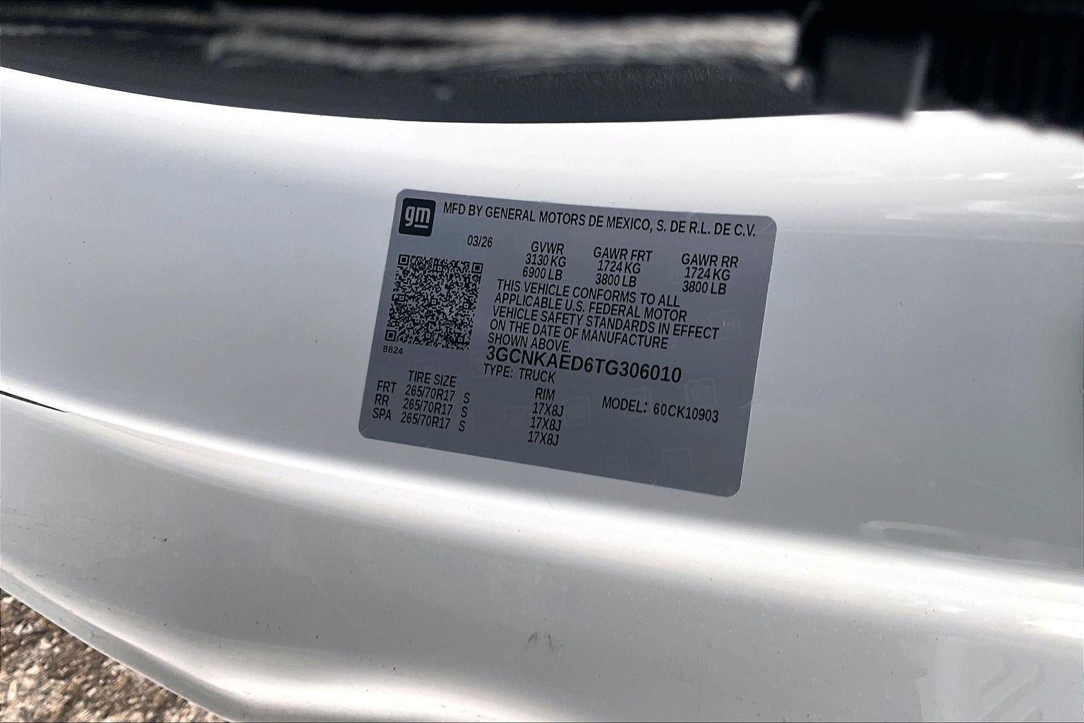 2026 Chevrolet Silverado 1500 WT