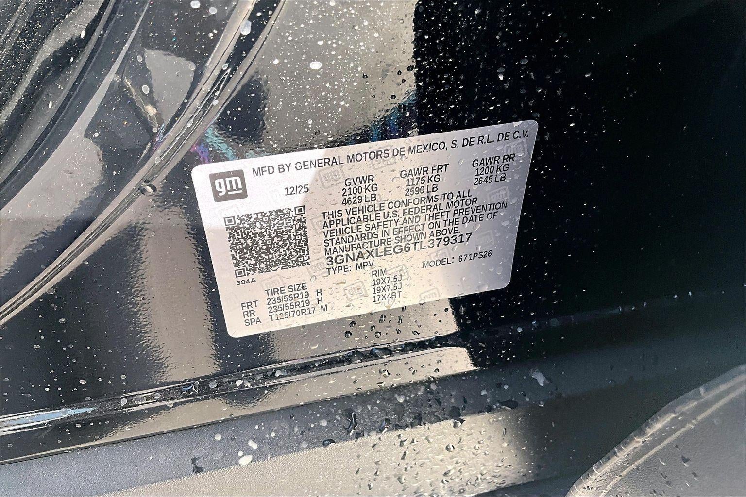 2026 Chevrolet Equinox RS