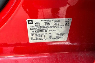 2015 Chevrolet Silverado 2500 HD LT