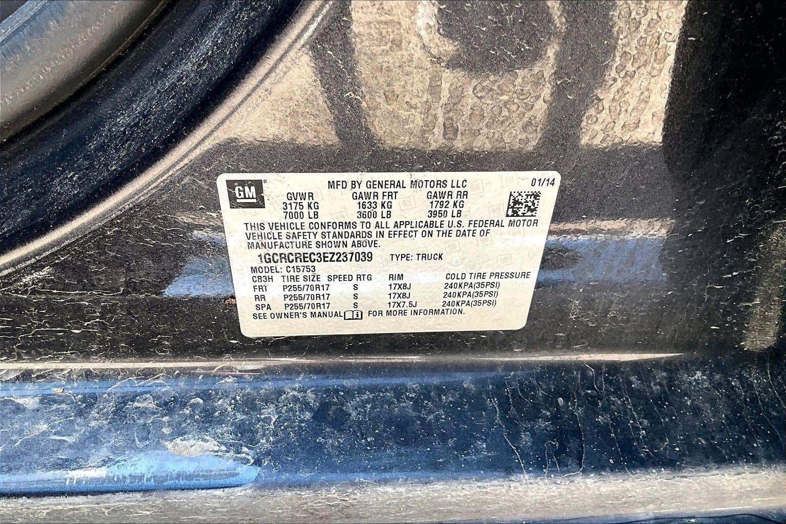2014 Chevrolet Silverado 1500 LT