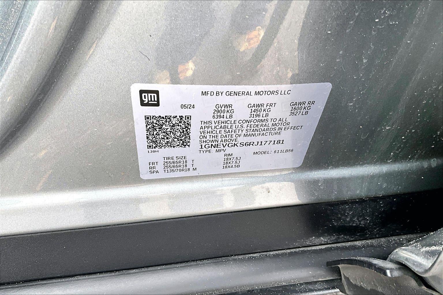 2024 Chevrolet Traverse LT