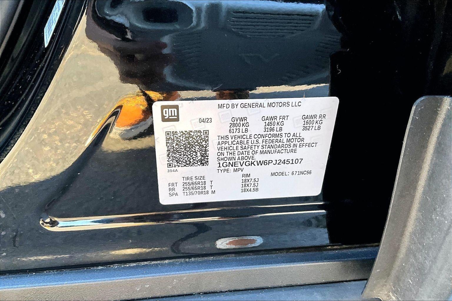 2023 Chevrolet Traverse LT Cloth