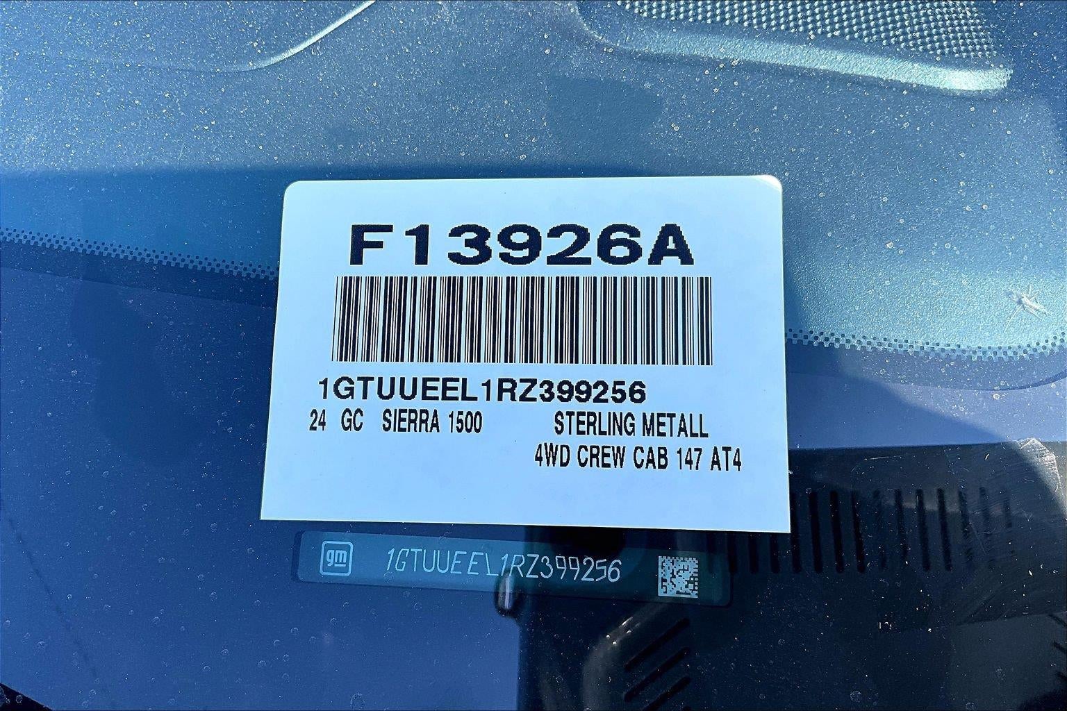 2024 GMC Sierra 1500 AT4