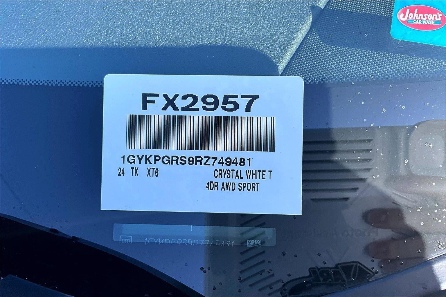 2024 Cadillac XT6 Sport