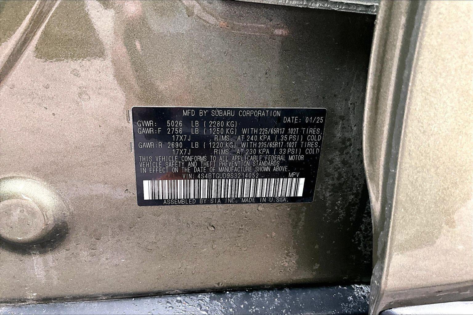 2025 Subaru Outback Wilderness