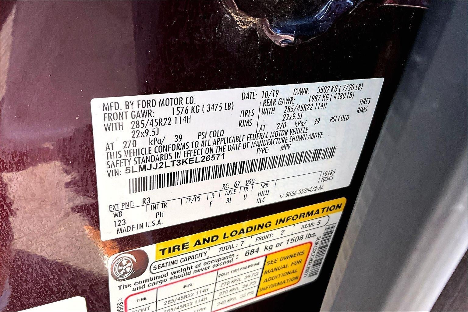 2019 Lincoln Navigator Reserve