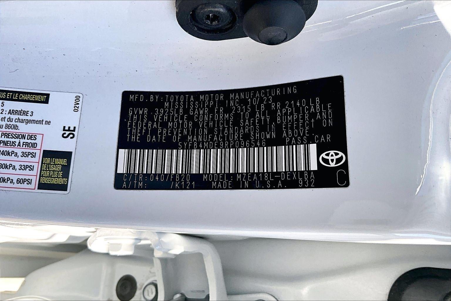 2024 Toyota Corolla LE