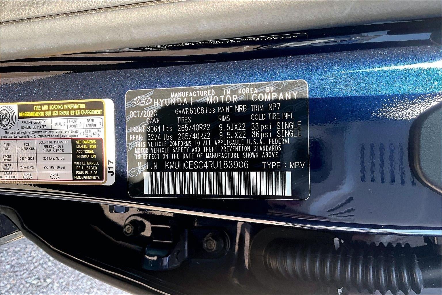 2024 Genesis GV80 4DR AWD 3.5