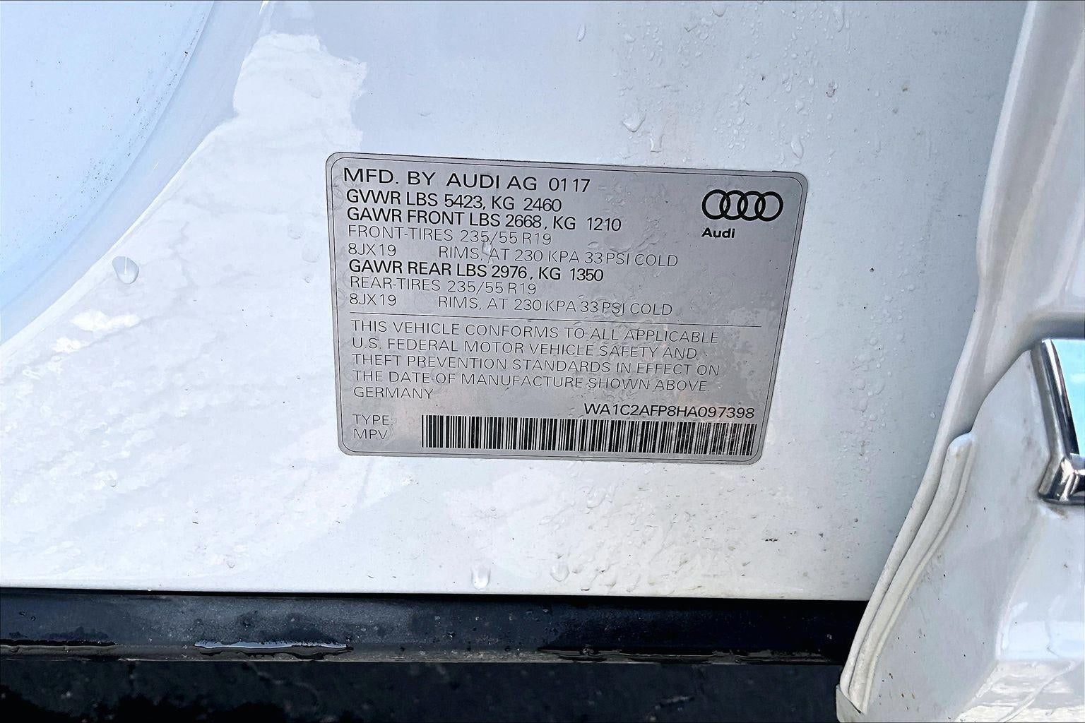 2017 Audi Q5 Premium