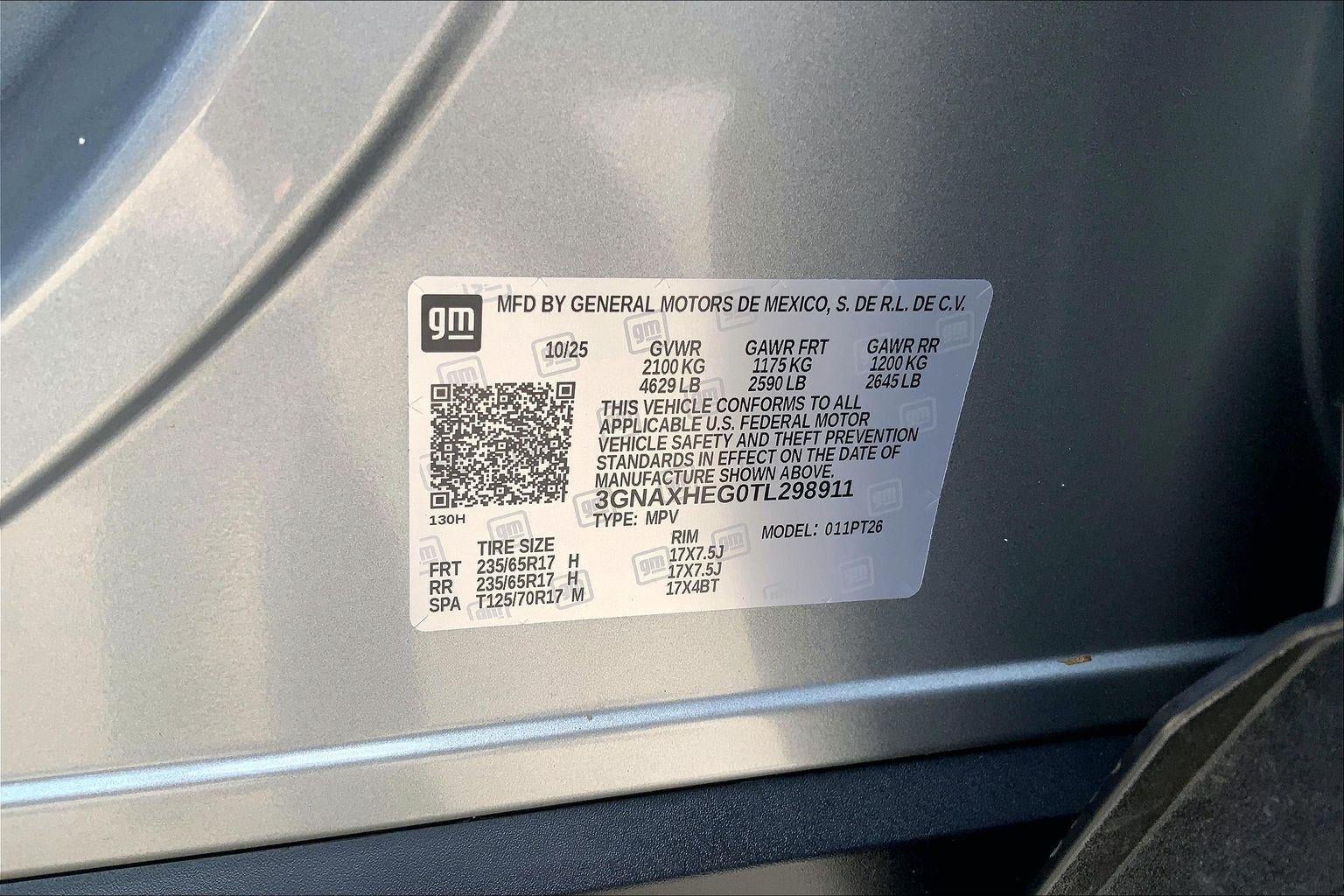 2026 Chevrolet Equinox LT