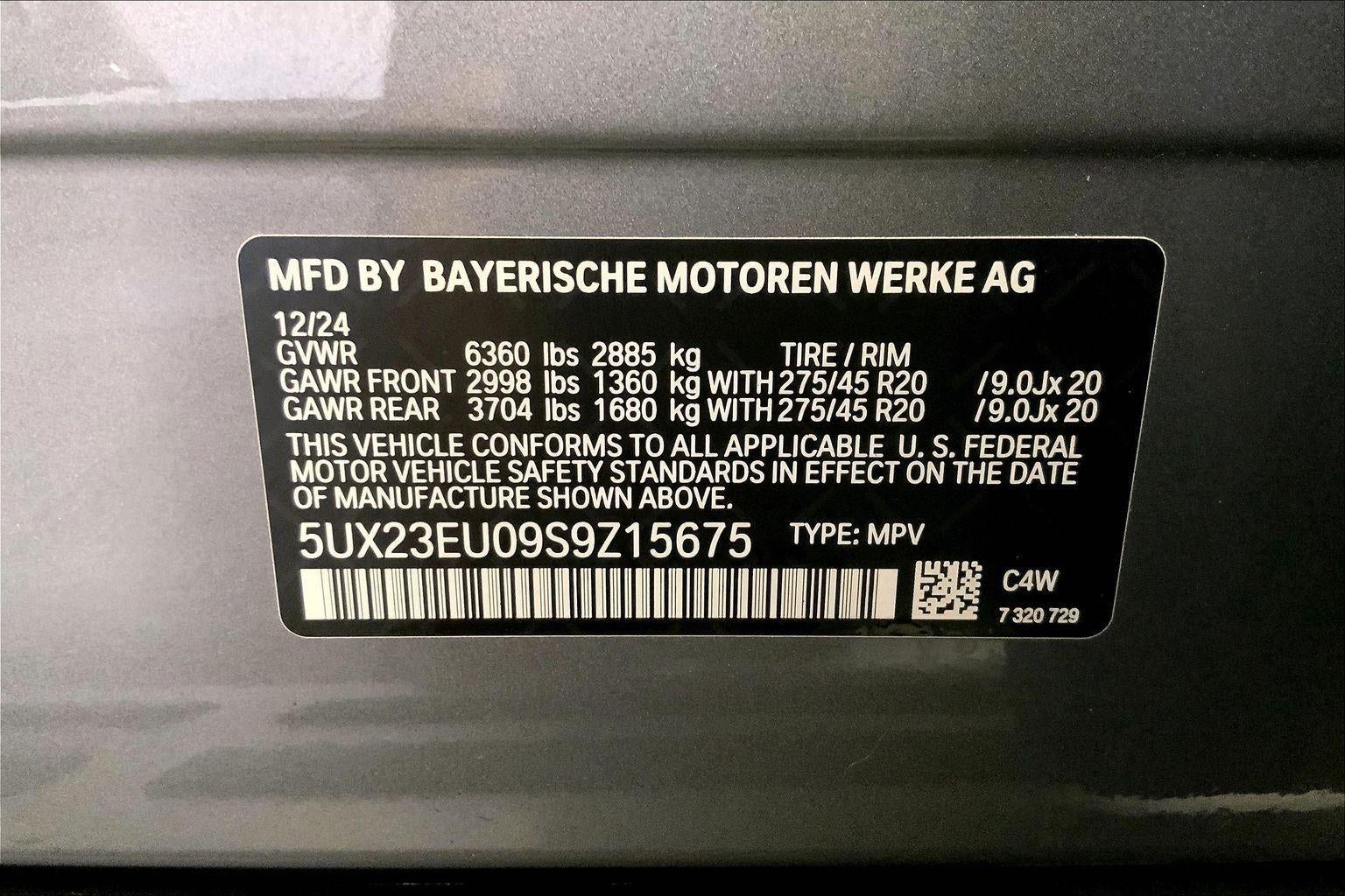 2025 BMW X5 xDrive40i