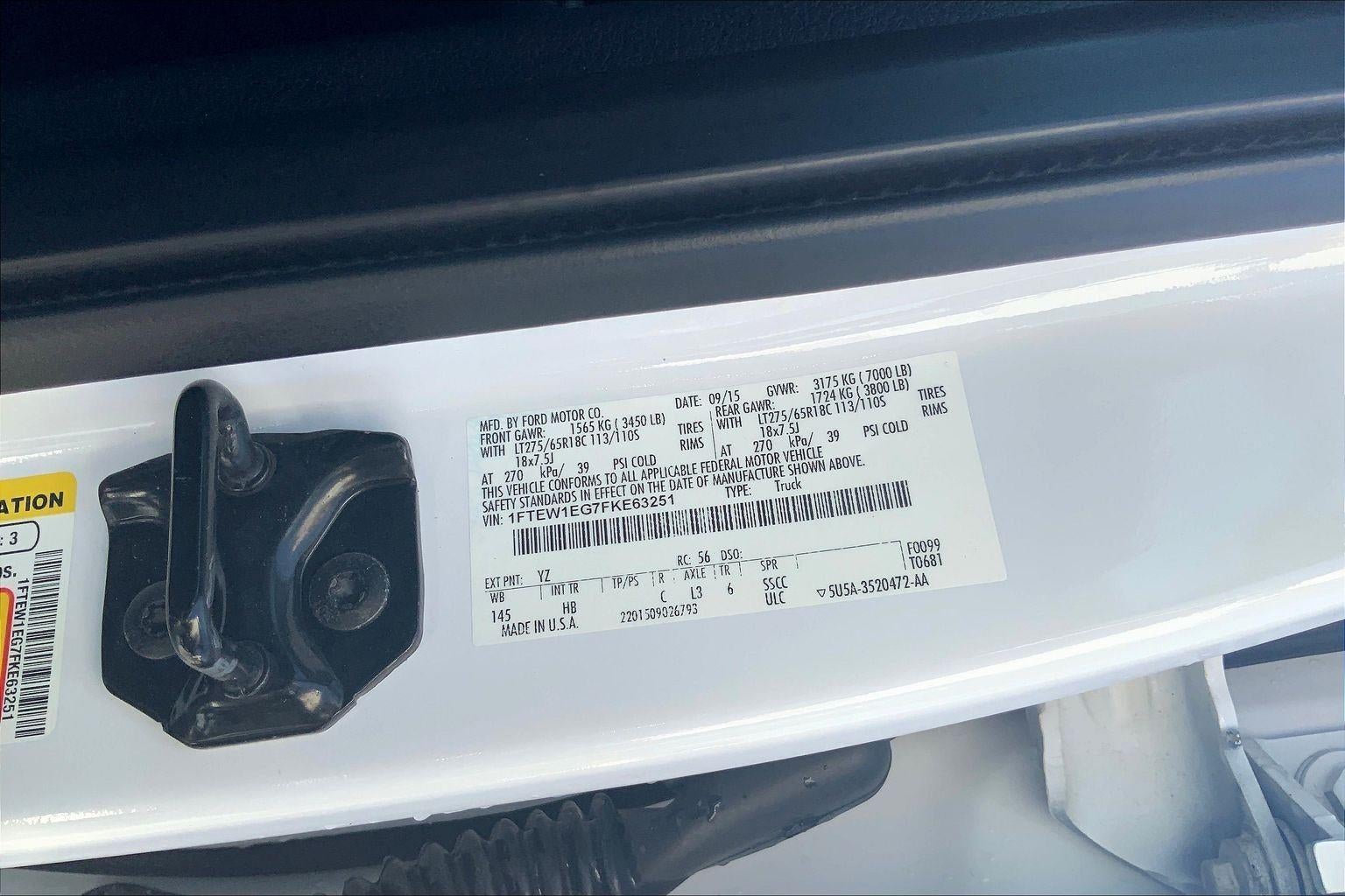 2015 Ford F-150 XLT