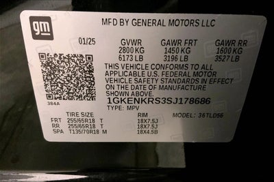 2025 GMC Acadia Elevation