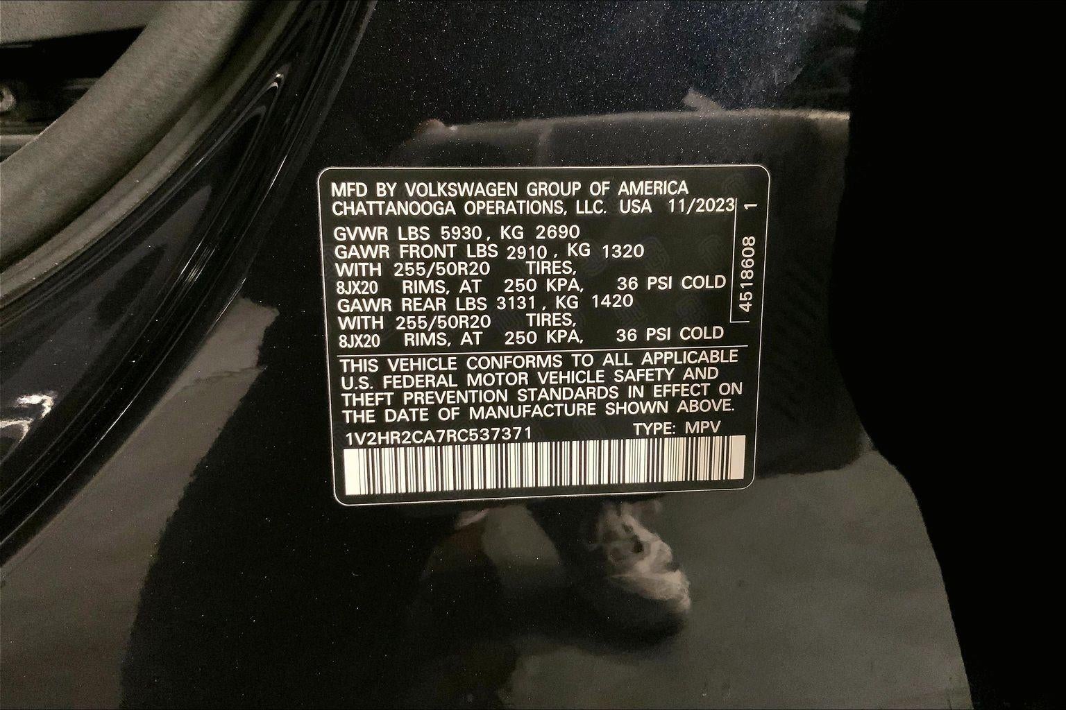 2024 Volkswagen Atlas 2.0T SE w/Technology