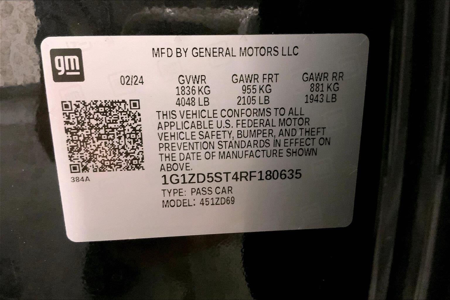 2024 Chevrolet Malibu 1LT