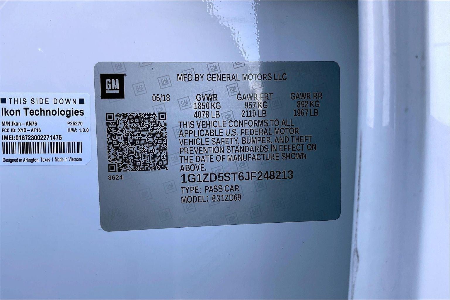 2018 Chevrolet Malibu LT