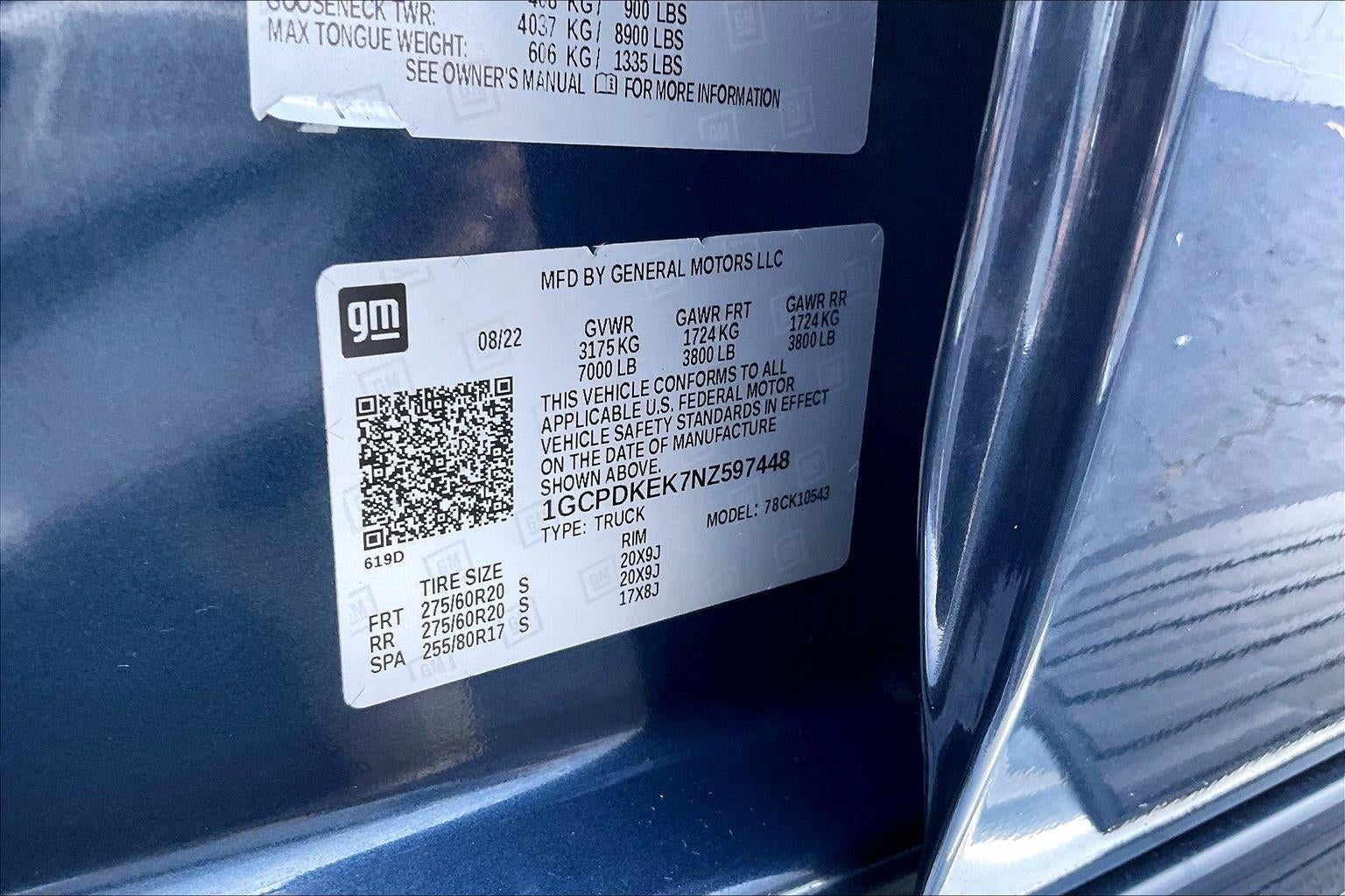 2022 Chevrolet Silverado 1500 LT