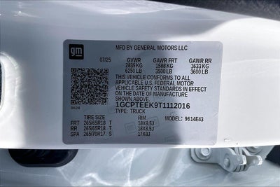 2026 Chevrolet Colorado Trail Boss