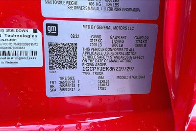 2022 Chevrolet Silverado 1500 LTD LT (2FL)