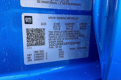 2026 Chevrolet Silverado 1500 RST