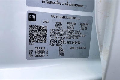 2025 Chevrolet Silverado 1500 LTZ