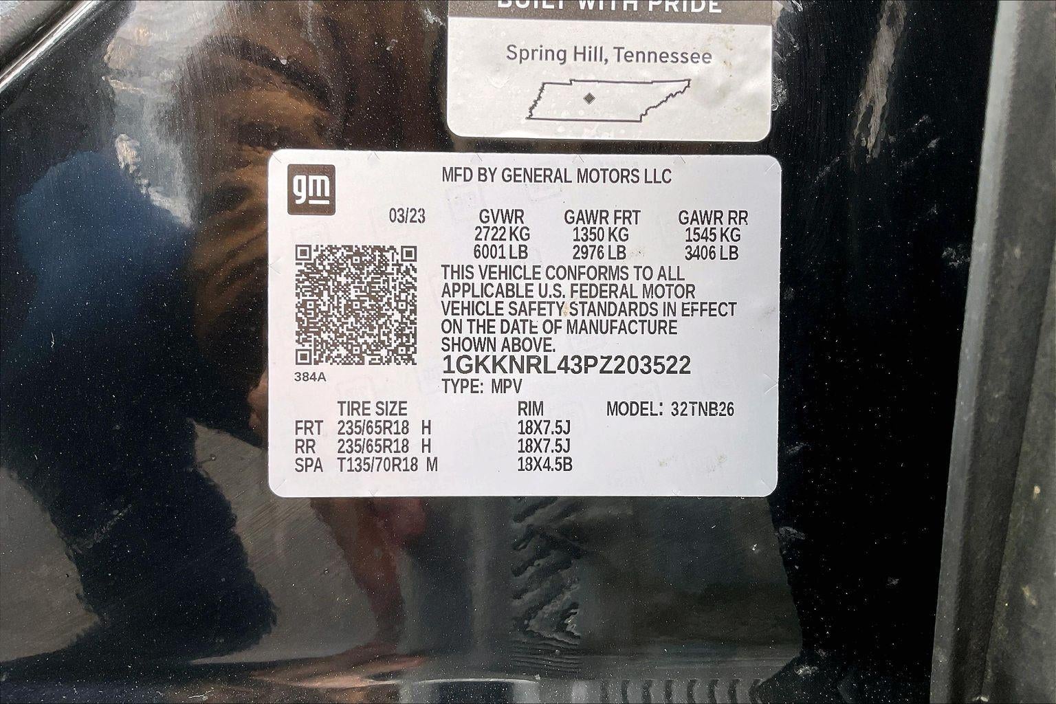 2023 GMC Acadia SLE