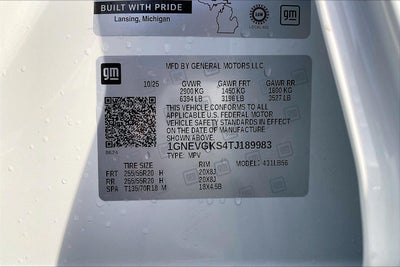 2026 Chevrolet Traverse LT