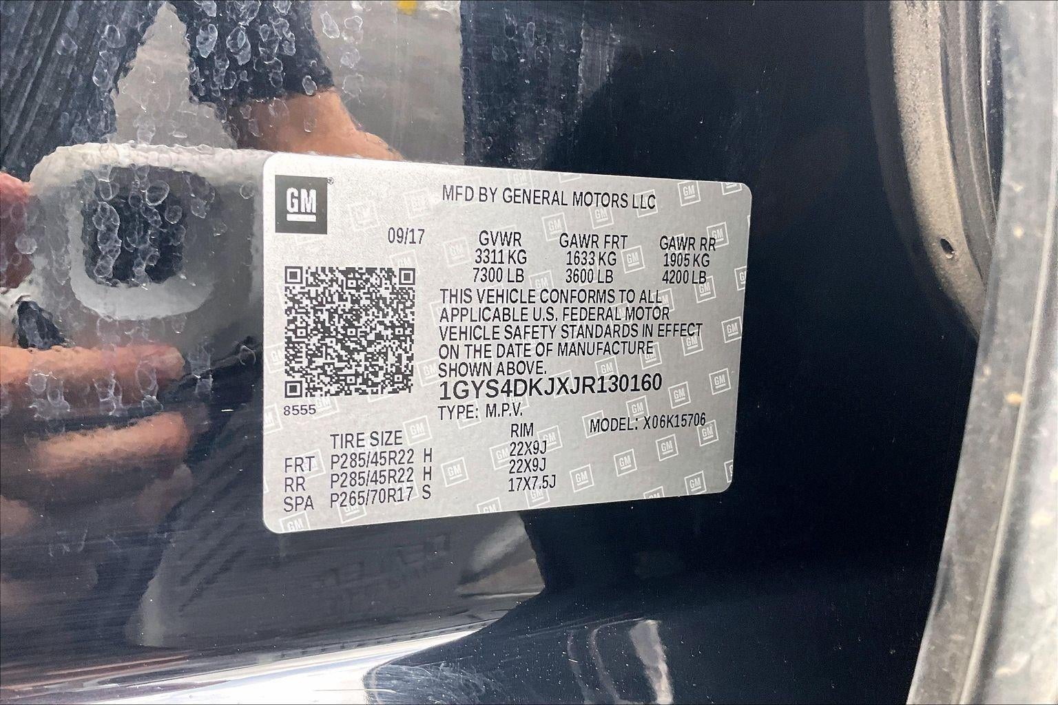 2018 Cadillac Escalade Platinum