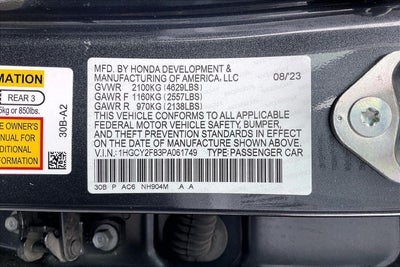 2023 Honda Accord Hybrid Touring