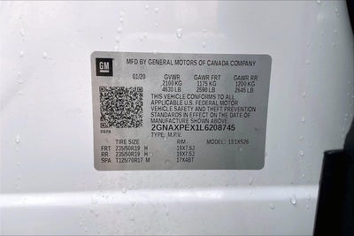 2020 Chevrolet Equinox Premier