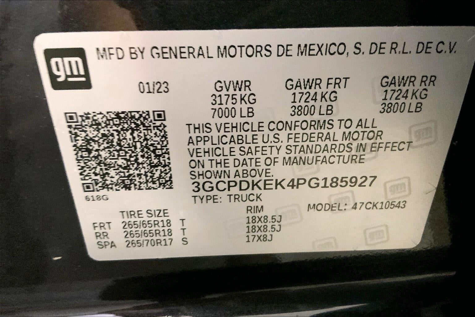 2023 Chevrolet Silverado 1500 LT (2FL)