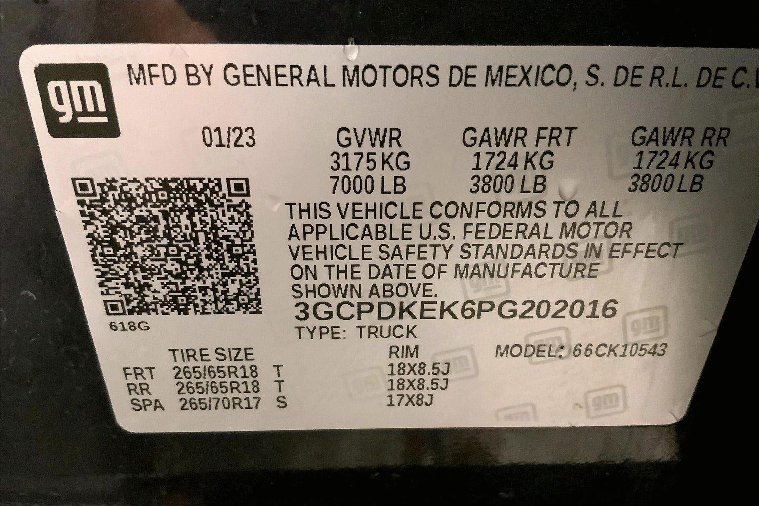 2023 Chevrolet Silverado 1500 LT (2FL)