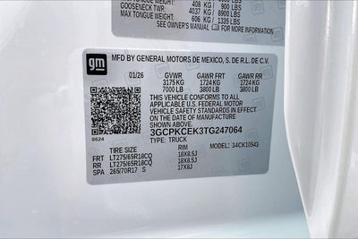 2026 Chevrolet Silverado 1500 Custom Trail Boss