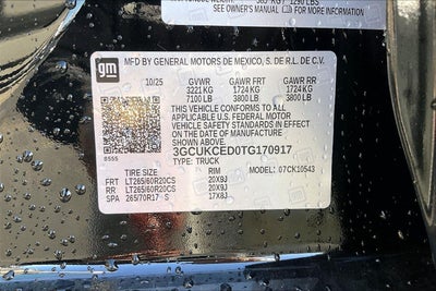 2026 Chevrolet Silverado 1500 Custom Trail Boss