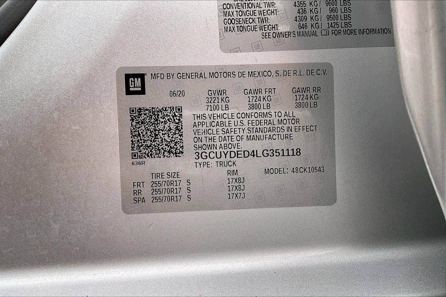 2020 Chevrolet Silverado 1500 LT