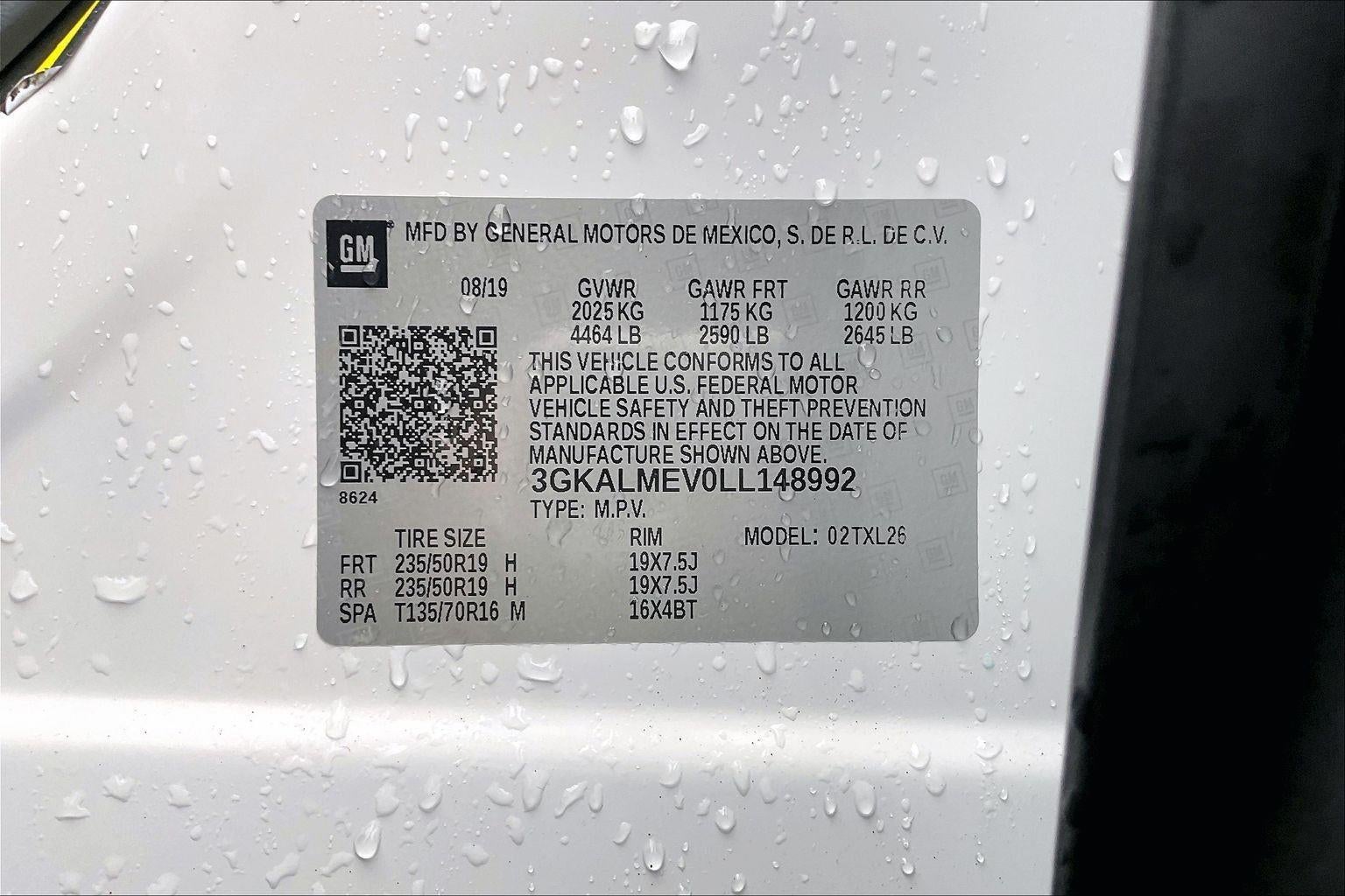 2020 GMC Terrain SLE