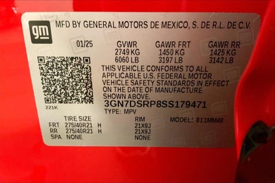 2025 Chevrolet Equinox EV RS