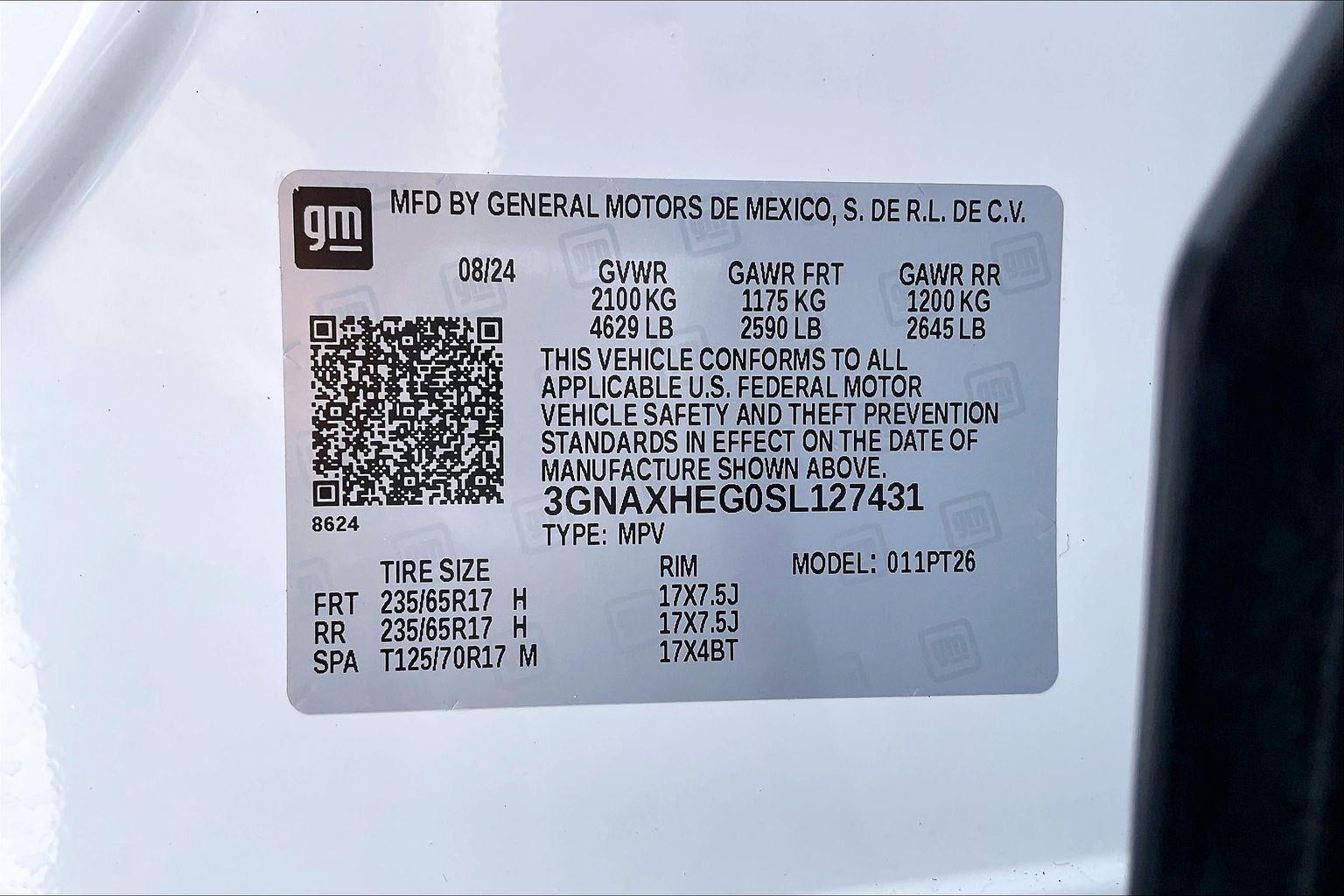 2025 Chevrolet Equinox LT