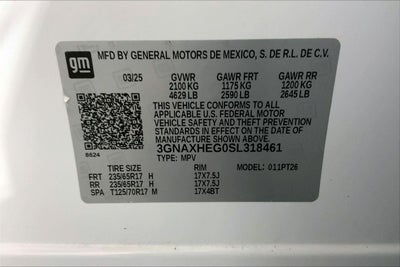 2025 Chevrolet Equinox LT