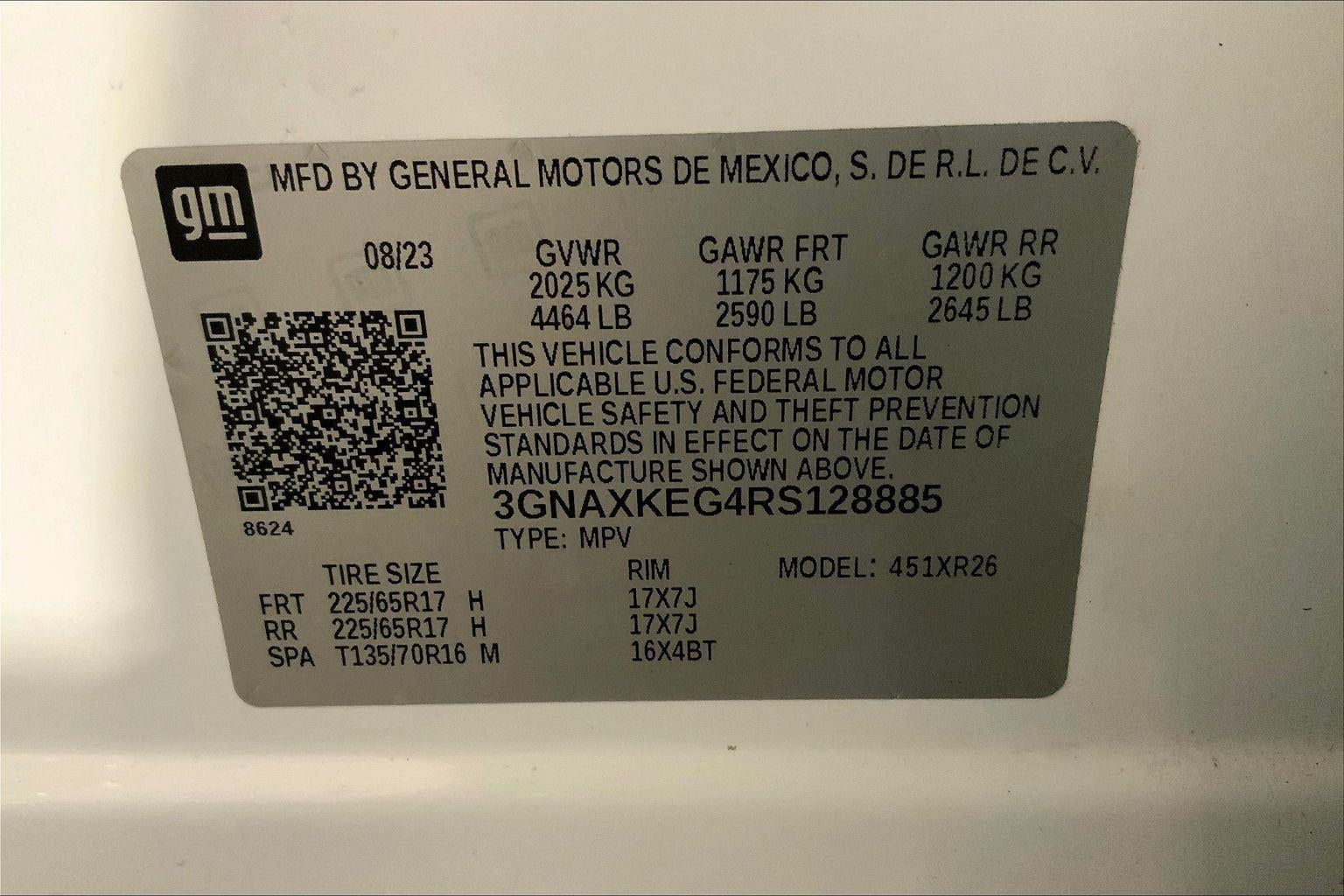 2024 Chevrolet Equinox LT