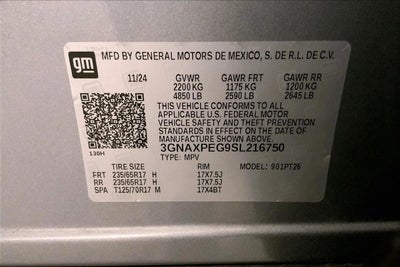 2025 Chevrolet Equinox LT