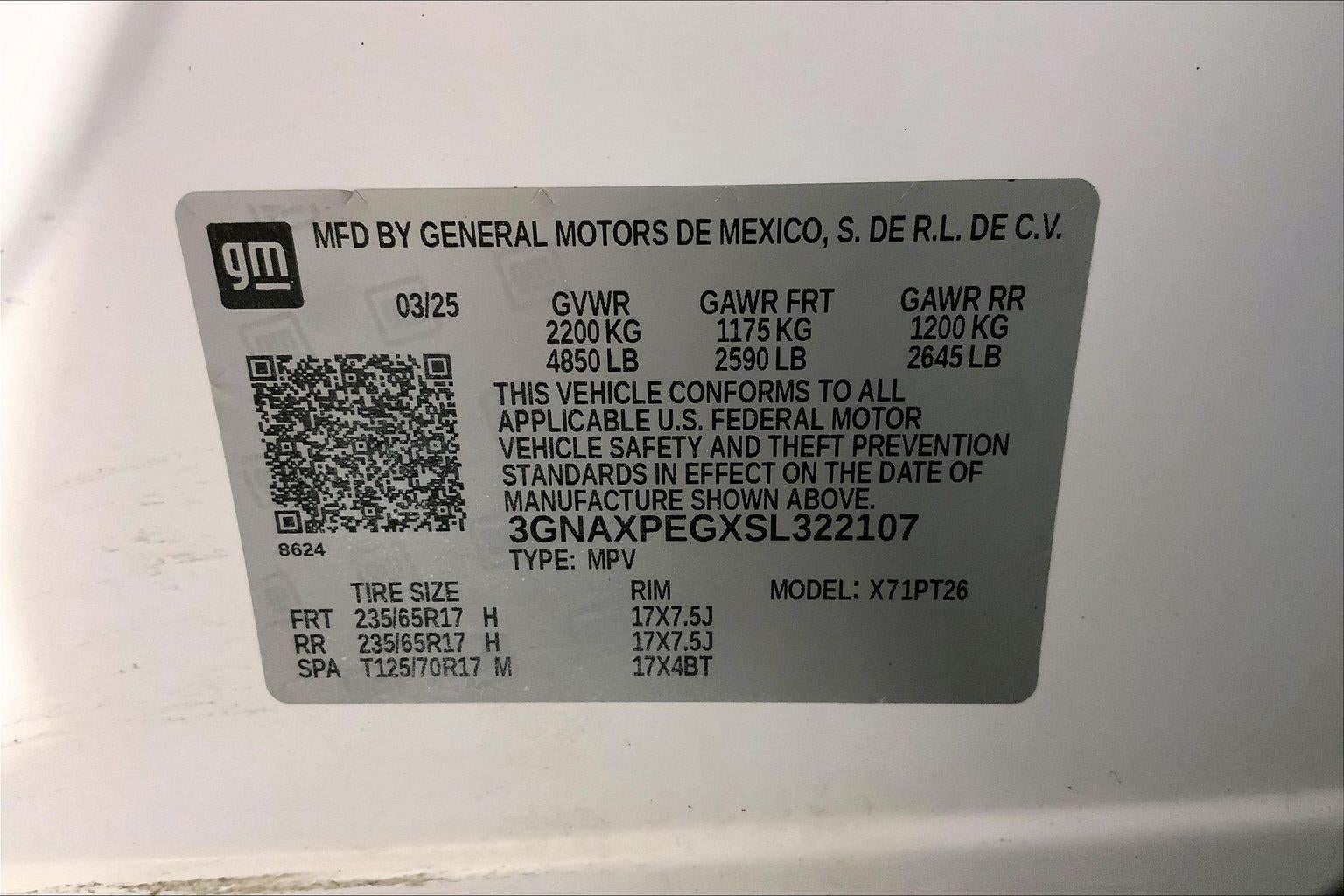 2025 Chevrolet Equinox LT