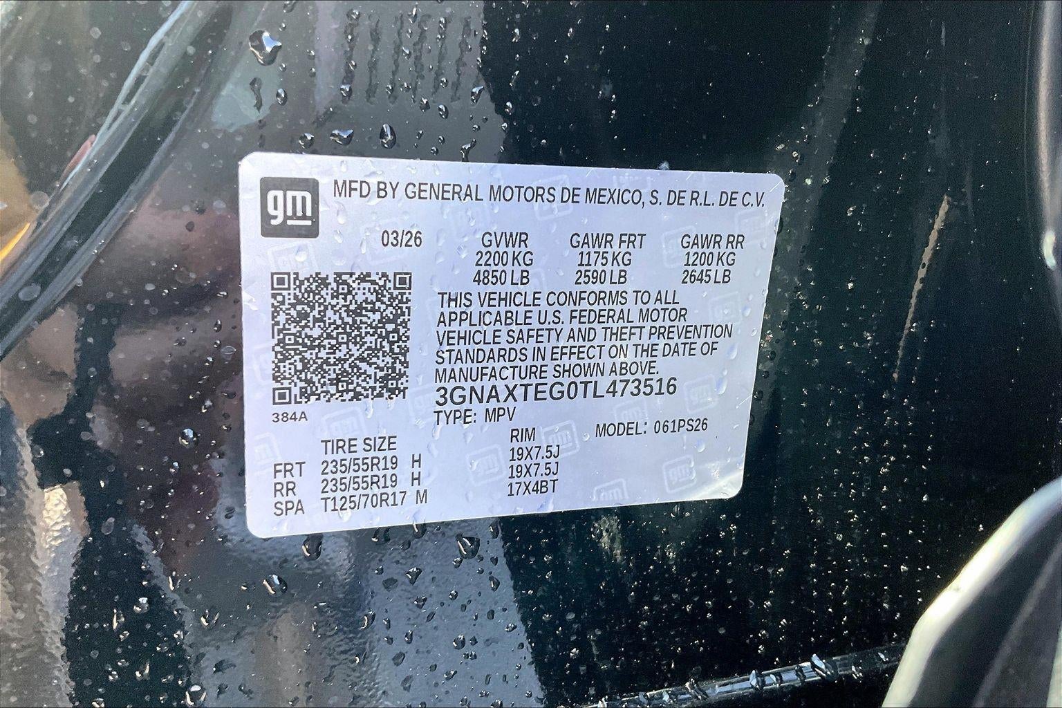 2026 Chevrolet Equinox RS